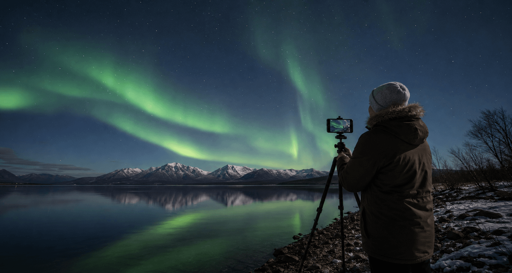 Cover Image for How to Photograph the Northern Lights With an iPhone