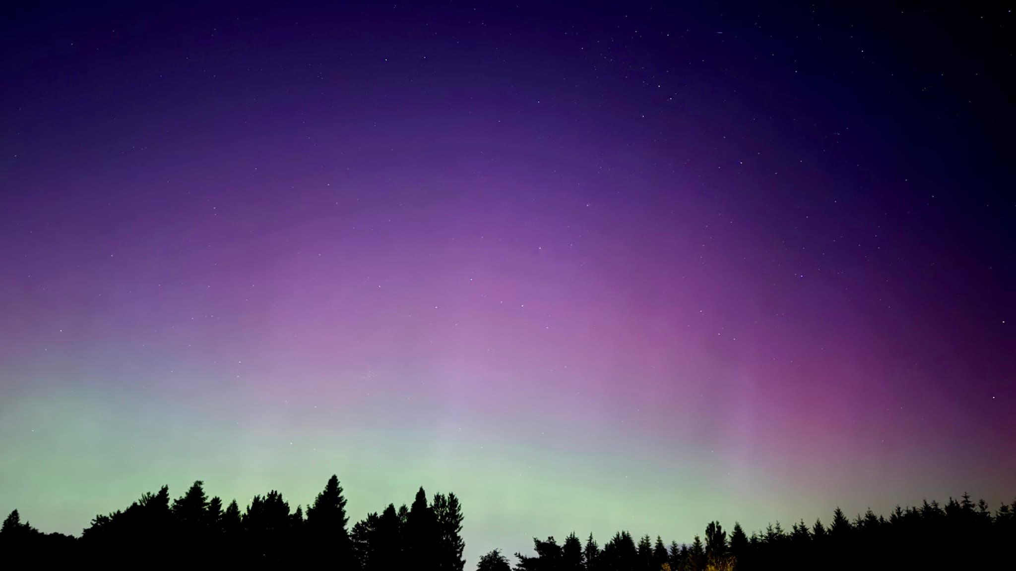 Northern lights photographed by Hummingbirdgalinor in Aurora