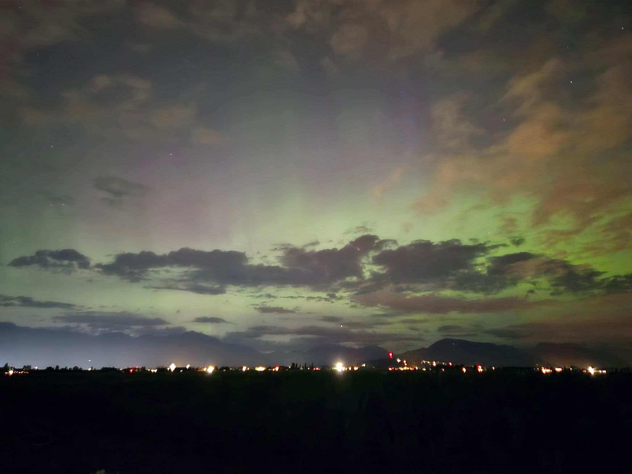 Northern lights photographed by Lotus861 in Chilliwack