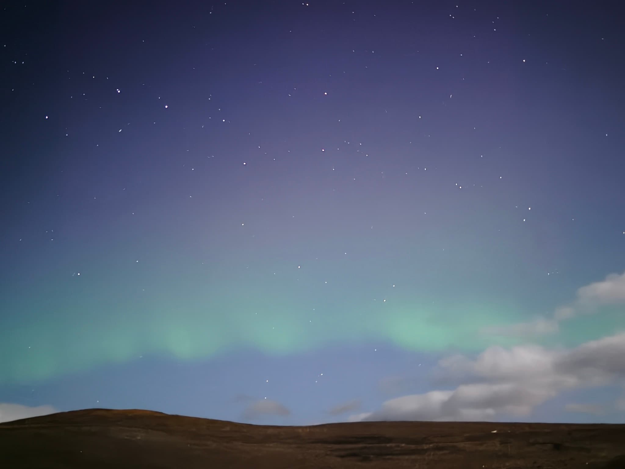 Northern lights photographed by NicoGu in Mývatn