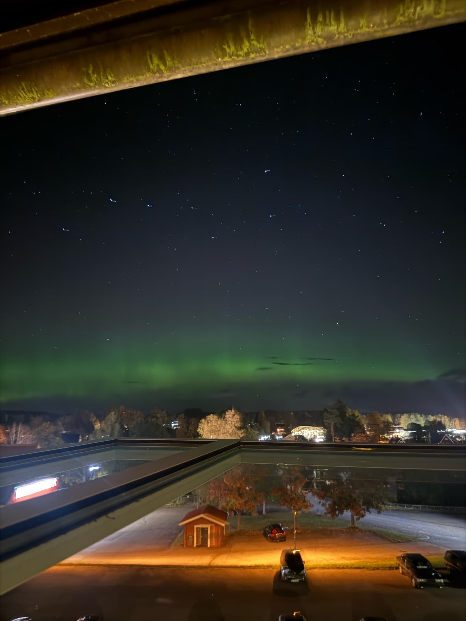 Northern lights photographed by Filip in Deje
