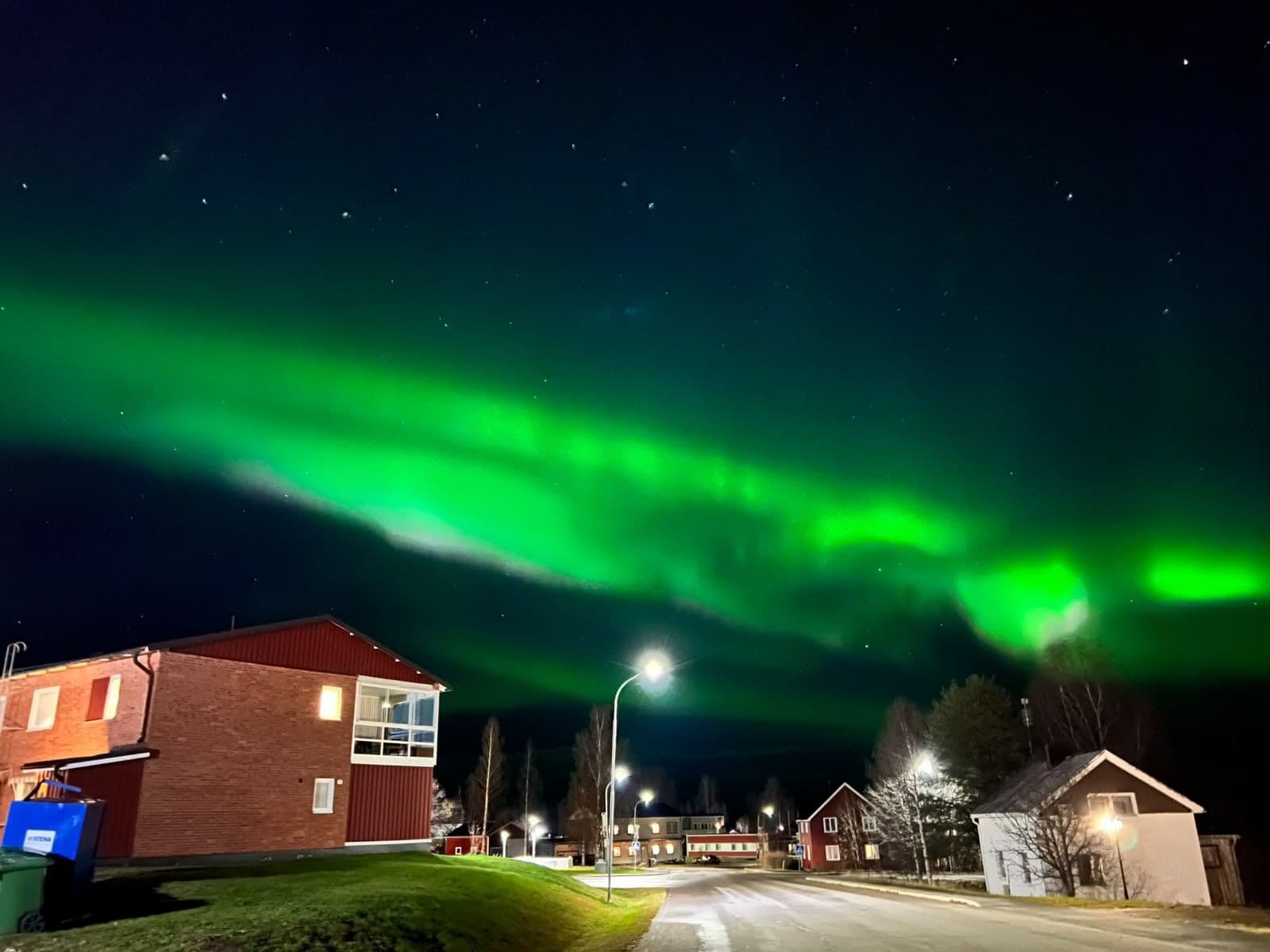 Northern lights photographed by sil in Norrbottens län